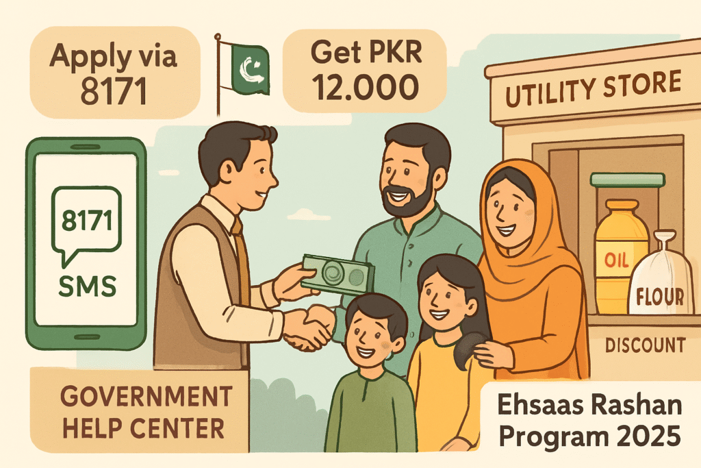 Ehsaas Rashan Program 12000